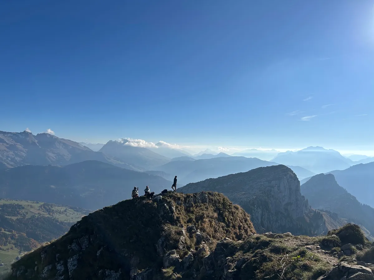 Randonnée L'Aiguille Verte depuis le Chinaillon · Le Chinaillon