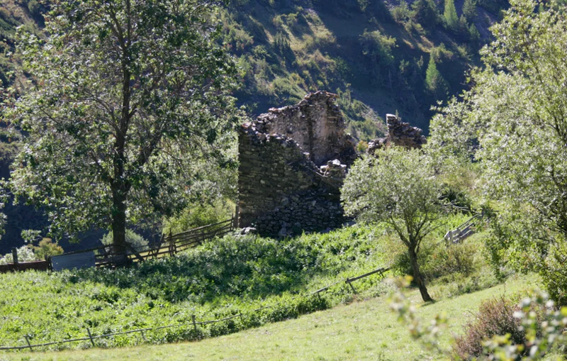 Randonnée Sentier de découverte de la Rochaille · Val-d'Oronaye