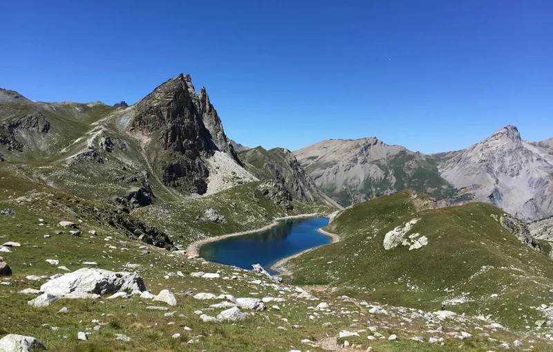 Randonnée Lacs de Marinet et col de Mary · Saint-Paul-sur-Ubaye