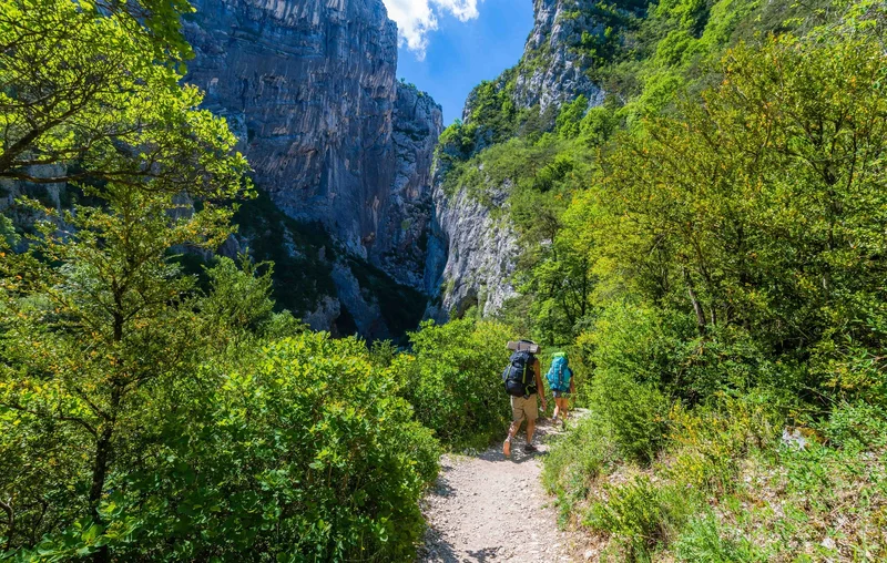 Randonnée Sentier Blanc-Martel · La Palud-sur-Verdon