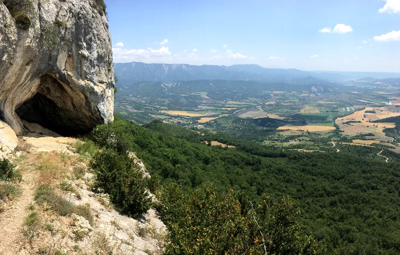 Randonnée Trou de l'Argent · Sisteron