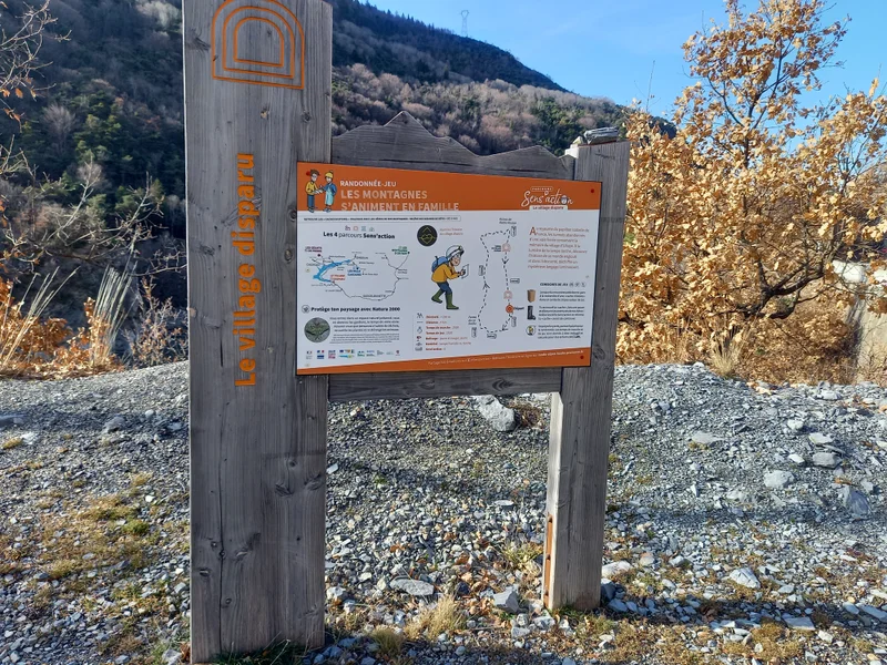 Randonnée Le village disparu · Le Lauzet-Ubaye