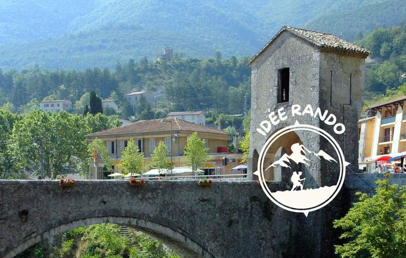 Randonnée Week-end au pays d'Entrevaux, 1ère étape · Entrevaux