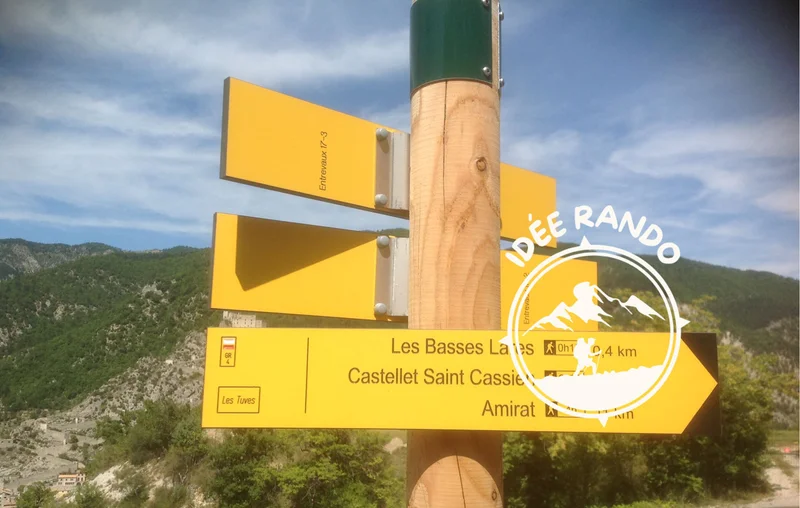 Randonnée Week-end au pays d'Entrevaux, 2e étape · Amirat