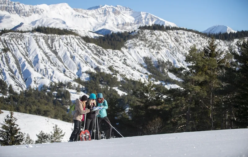 Raquettes Le Plateau d'Iroire (parcours raquettes) · Auzet