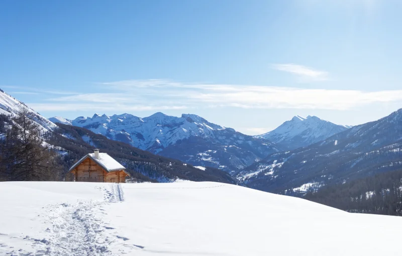 Raquettes Grand Pré (parcours raquettes) · Allos