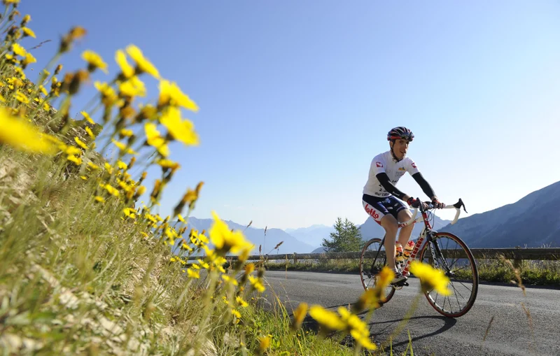 Vélo de route Balcons du lac (parcours vélo n°9) · Le Lauzet-Ubaye