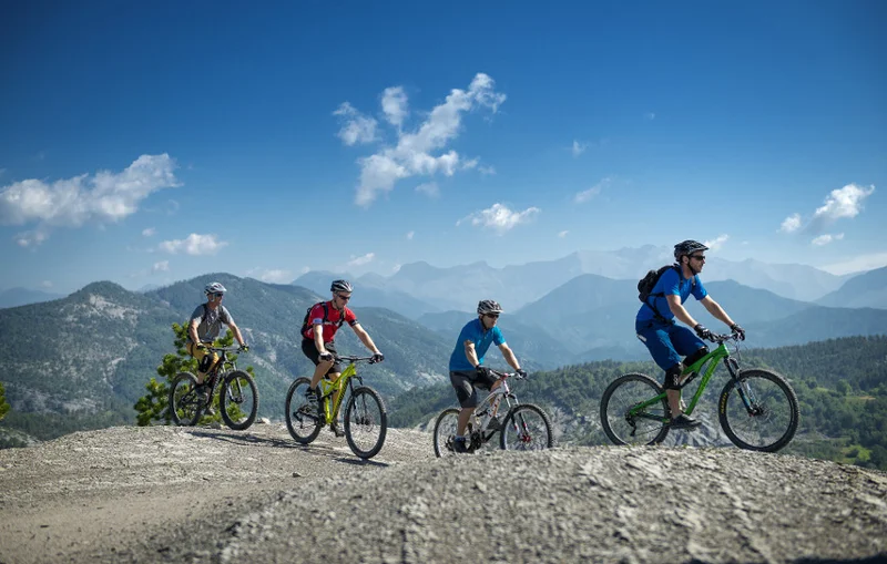VTT Balcons de Digne (parcours VTT n°8) · Digne-les-Bains