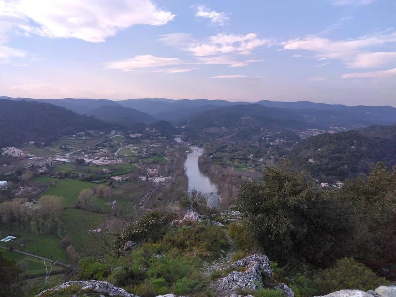 Randonnée Rocher Saint Julien · Anduze