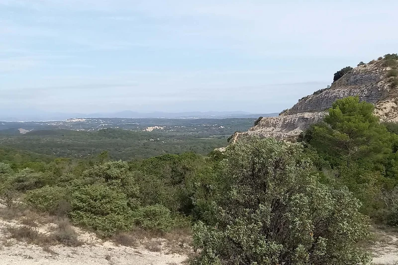 Randonnée Garrigues et Serre de la Borie · Boucoiran