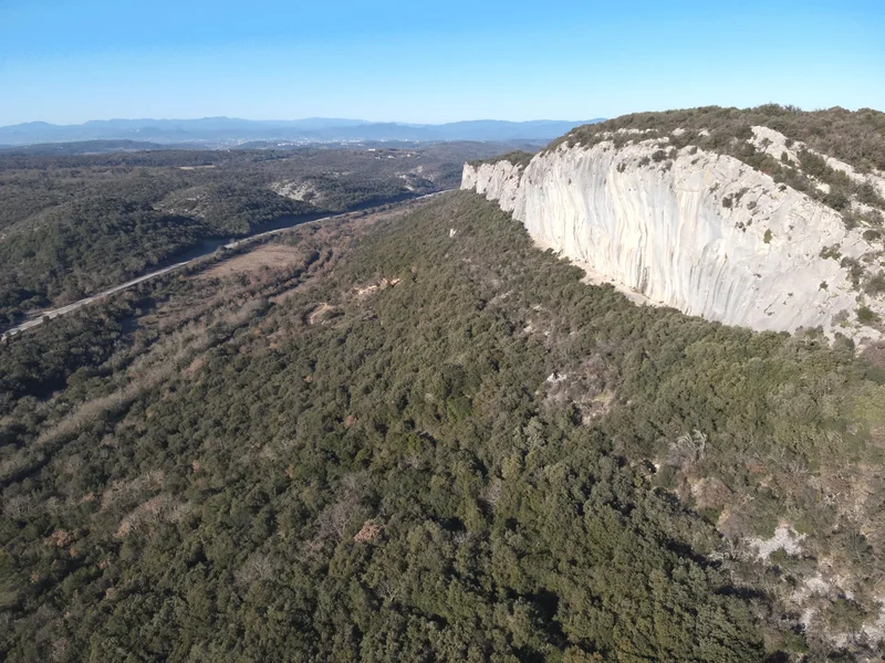 Vélo de route Sous le Mont Bouquet · Salindres