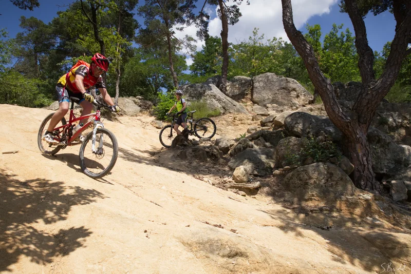 VTT Lac de Choisine · Colombier-le-Vieux