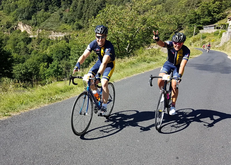 Vélo de route L'Ardéchoise : Le Doux · Saint-Félicien