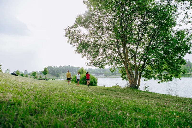 Randonnée Le lac de Champos - marche nordique · Saint-Donat-sur-l'Herbasse