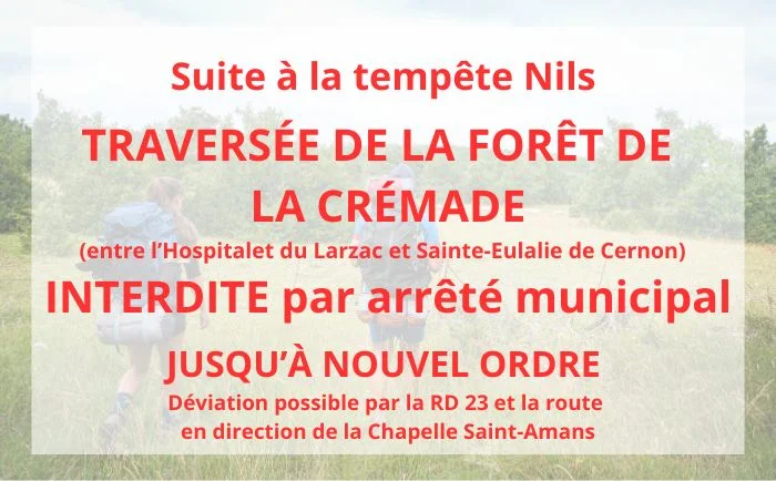 Randonnée De La Couvertoirade à La Cavalerie · La Couvertoirade