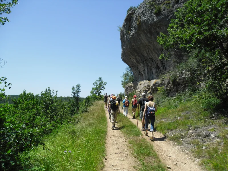 Randonnée Causse bégon et le tombeau du géant · Saint-Jean-du-Bruel