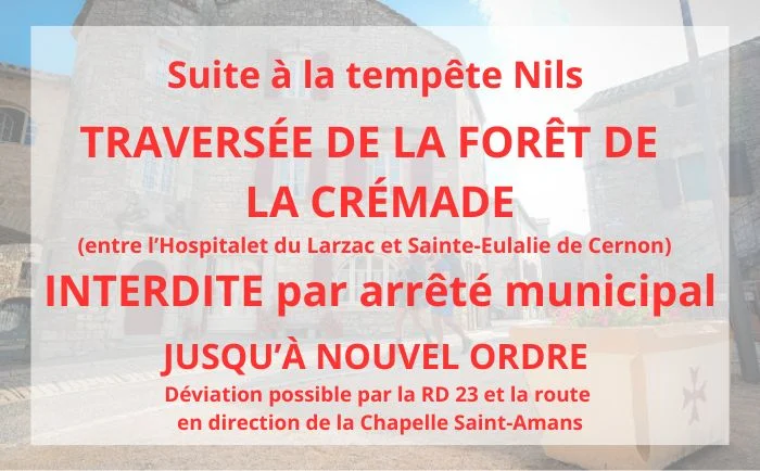 Randonnée De L'Hospitalet à Ste-Eulalie (via La Cavalerie) · L'Hospitalet-du-Larzac