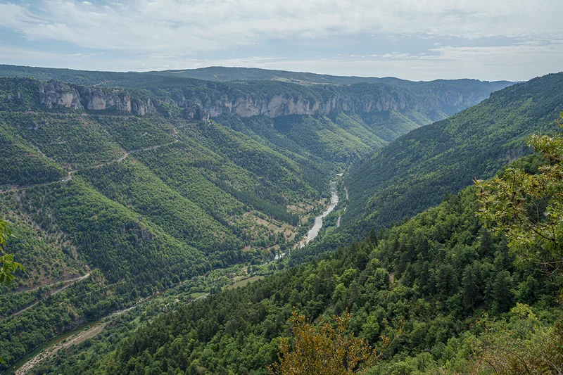 Randonnée GR736® de La Malène aux Vignes · La Malène