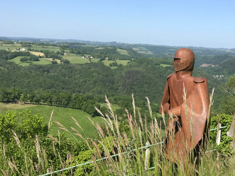 Randonnée Sentier de l'imaginaire - D'histoire en histoires · Mur-de-Barrez