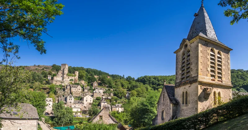 Randonnée Le Roc d'Anglars - Le Lourdou · Belcastel