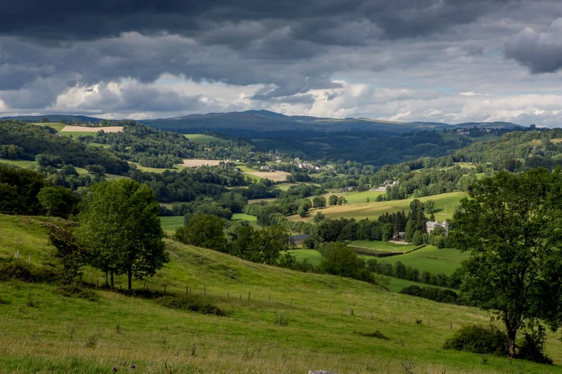 Randonnée La vallée de la Bromme · Mur-de-Barrez
