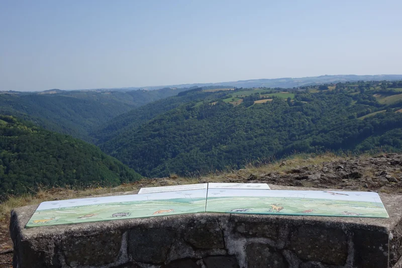 Randonnée Le site de Ronesque · Taussac