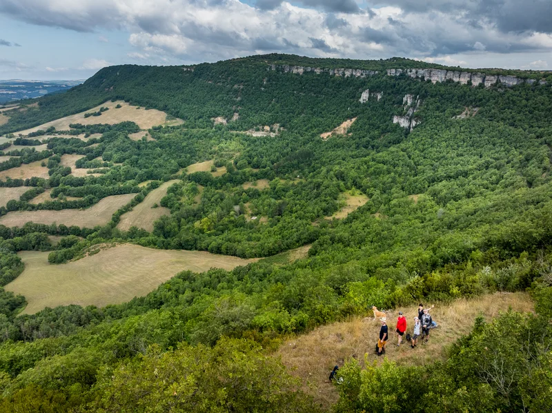 Randonnée Les corniches du cirque de Saint-Beaulize · Saint-Beaulize