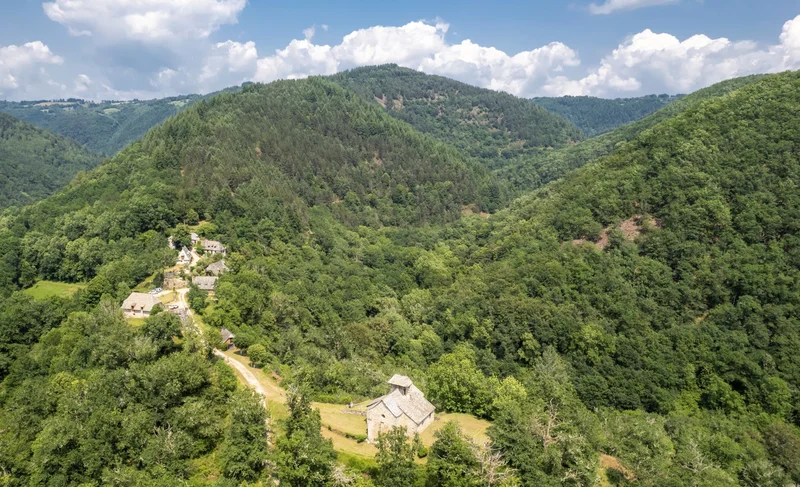 Randonnée La chapelle de Manhaval · Taussac