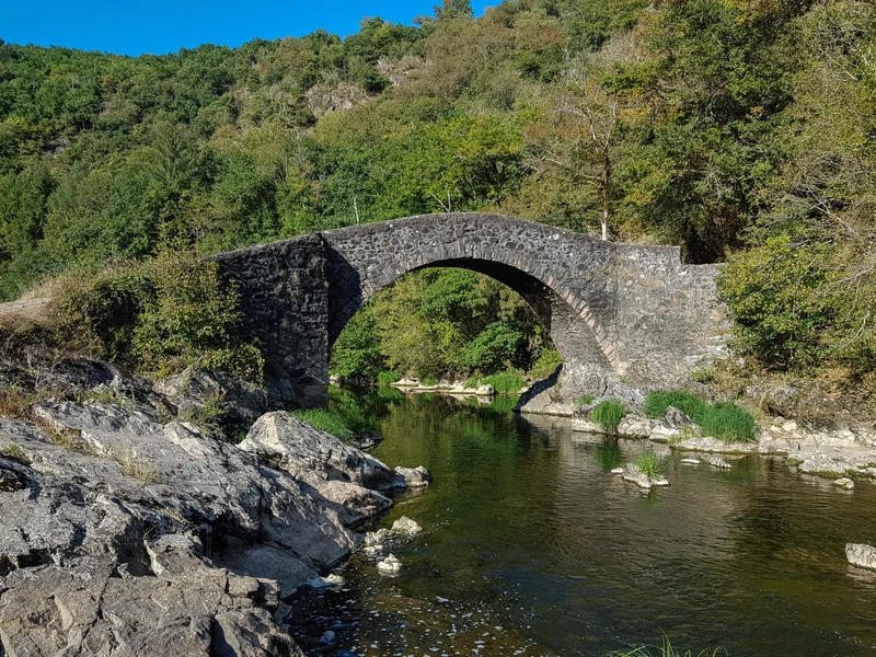 Randonnée Le pont du Cayla · La Bastide-l'Évêque