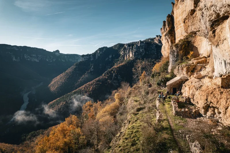 Randonnée Villages Troglodytiques · Mostuéjouls