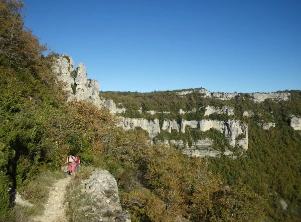 Randonnée Du Viala-du-Pas-de-Jaux à Cornus à pied · Viala-du-Pas-de-Jaux