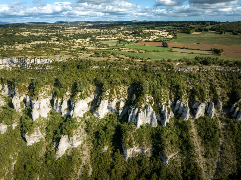 Randonnée Le cirque de Tournemire · Tournemire