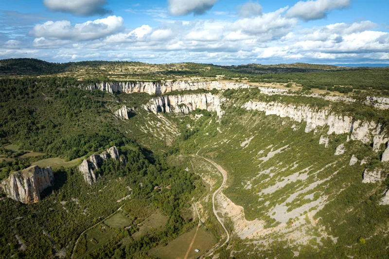 Randonnée Espace naturel sensible du cirque de Tournemire · Tournemire