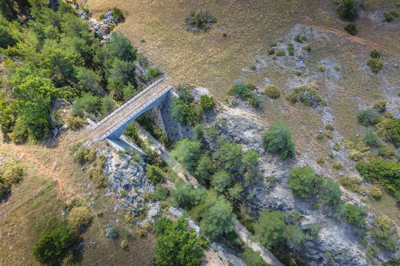 VTT VTT N°50 - De la Baraque froide à Fontvive · La Couvertoirade