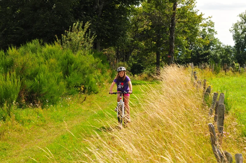 VTT VTT FFCT du Carladez n°5  - Le plateau de Taussac · Taussac