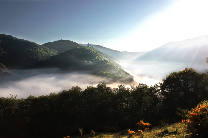 Vélo de route Gorges de la Truyère et Valon · Lacroix-Barrez