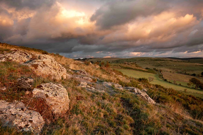 Vélo de route A la découverte de l'Aubrac, par Saint Urcize · Mur-de-Barrez