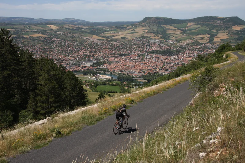 Vélo de route Les Trois Causses · Millau