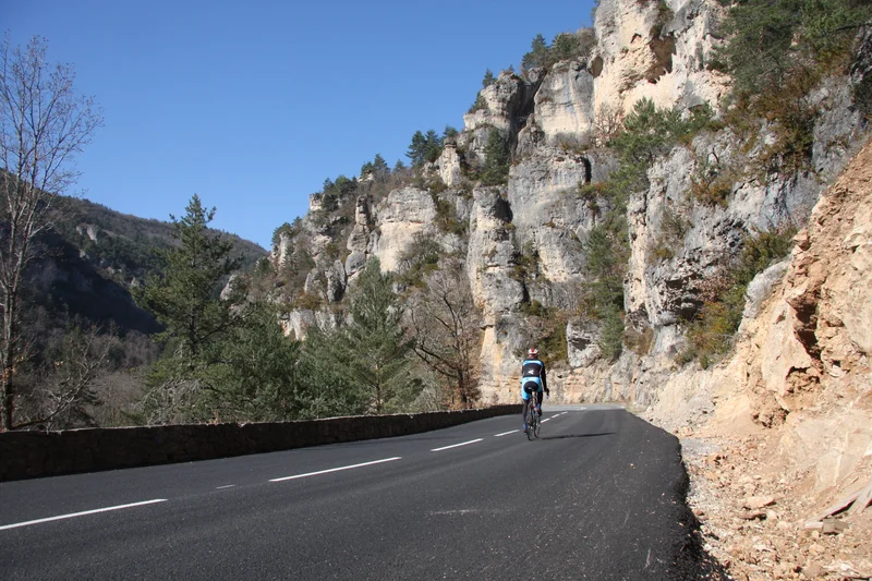 Vélo de route De Millau à l'Aigoual · Millau
