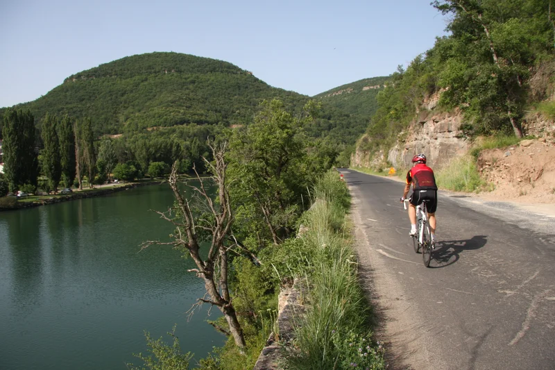 Vélo de route Les Raspes, vallée du Tarn · Millau