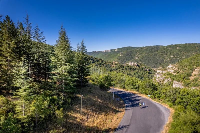 Vélo de route Le Causse Noir · Nant