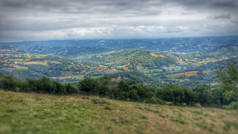 Trail Parcours Terra Trail n°4 Noailhac · Conques-en-Rouergue