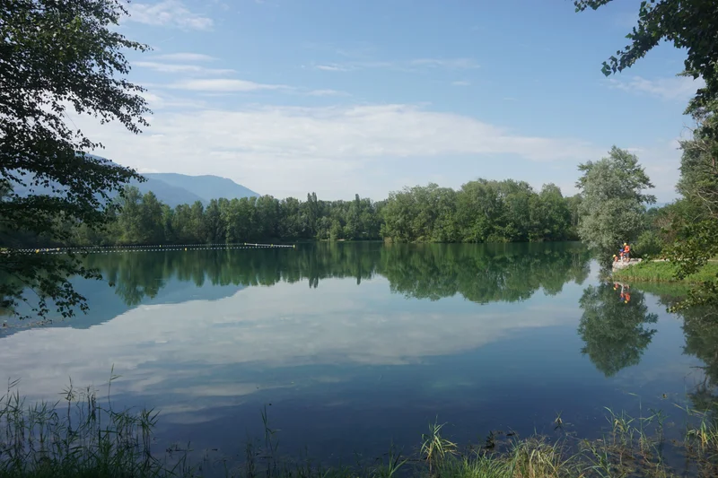 Randonnée Le lac de Grésy-sur-Isère · Grésy-sur-Isère