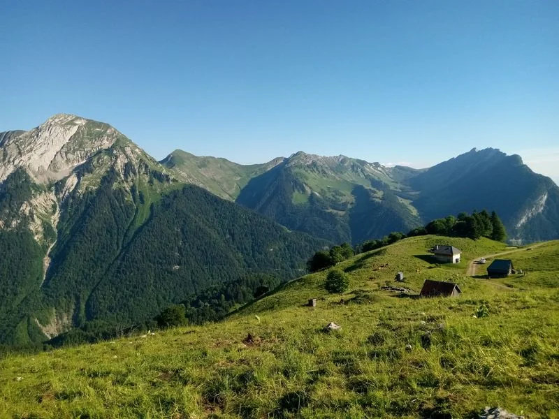Randonnée La Croix d'Allant · Jarsy