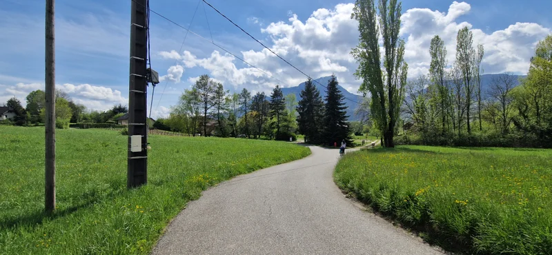 Vélo de route Tour des Bauges à vélo - Demi-étape Chambéry/Lac Saint André · Chambéry