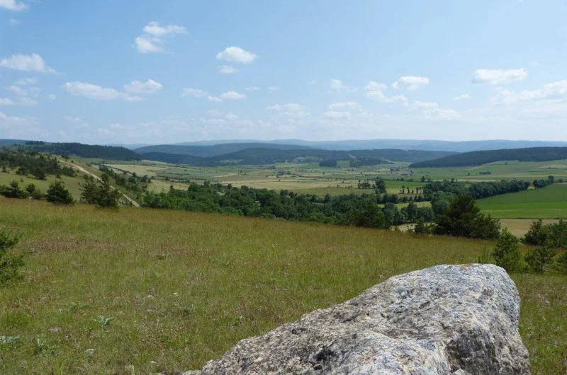 Randonnée Menhir et dolmen · Allenc