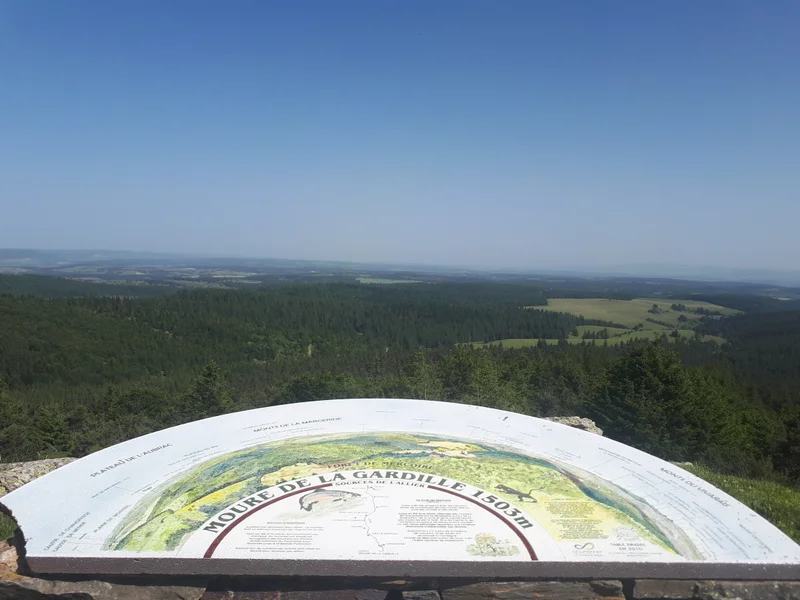 Randonnée Moure de la Gardille · Mont Lozère et Goulet