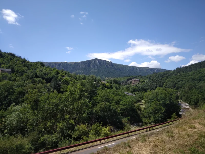 Vélo de route Le Col des Faïsses en Gravel · Florac