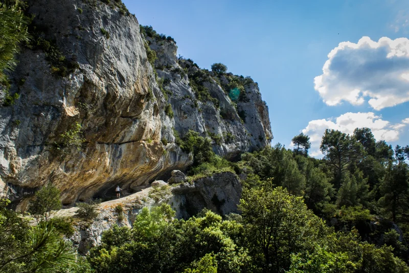 Randonnée ROBION - Rochers de Baude et Crane de Colombier · Robion