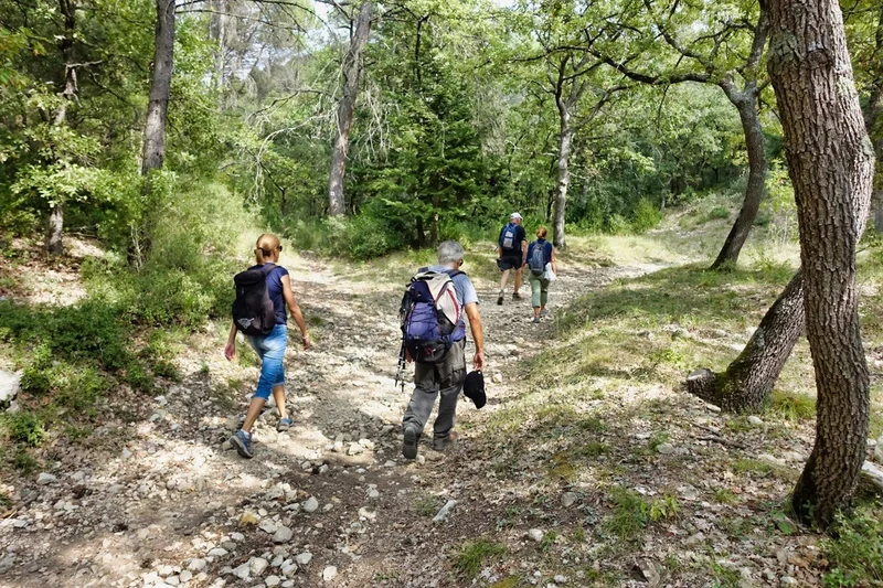 Randonnée ANSOUIS - Des ruelles du village à la forêt des Pâtis · Ansouis